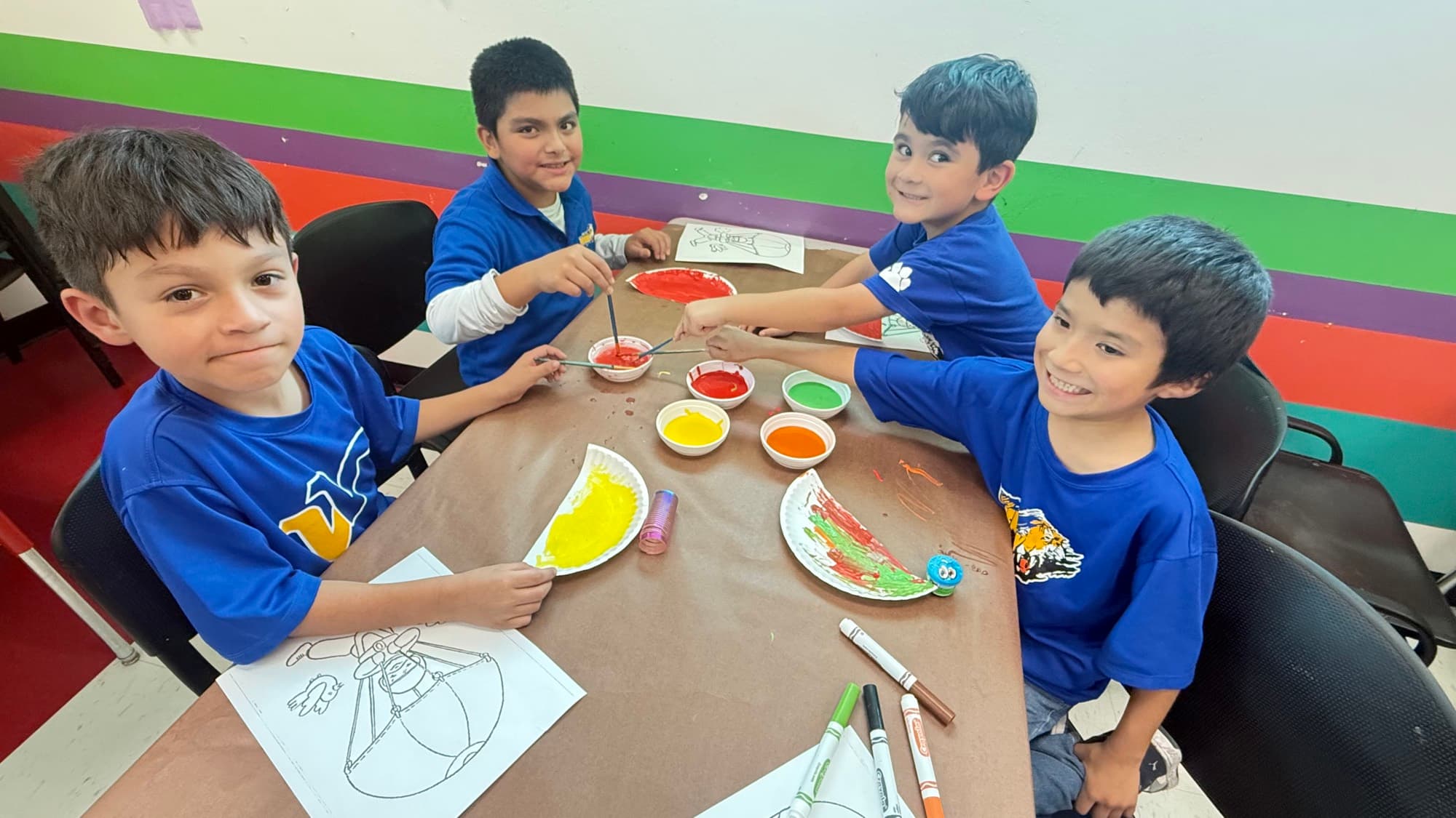 The Arts program at the Boys & Girls Club